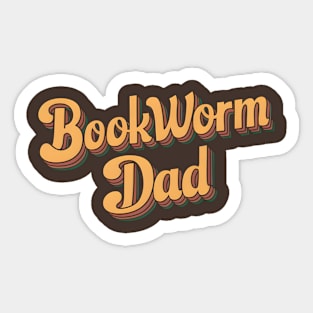 Bookworm Dad | Father's Day | Dad Lover gifts Sticker